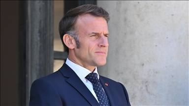 French president calls for full humanitarian access to Gaza, says airdrops 'not enough'