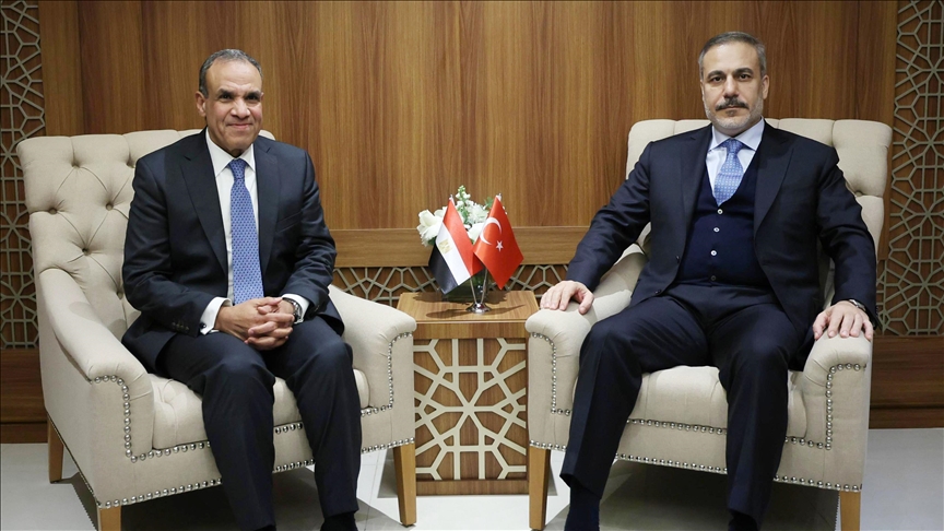 Turkish, Egyptian foreign ministers discuss Gaza aid, ceasefire efforts