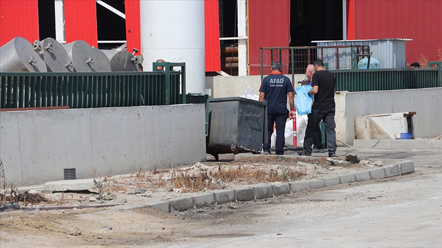 Tekirdağ'da anestezi gazı üreten fabrikada meydana gelen patlamada 2 işçi öldü 