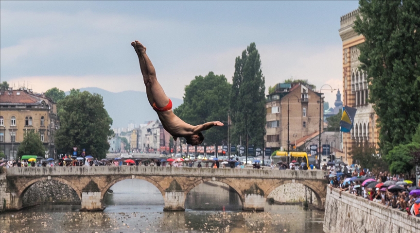 Bentbaša Cliff Diving: Evald Krnić iz Crne Gore treću godinu zaredom najbolji skakač