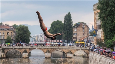 Bentbaša Cliff Diving: Evald Krnić iz Crne Gore treću godinu zaredom najbolji skakač