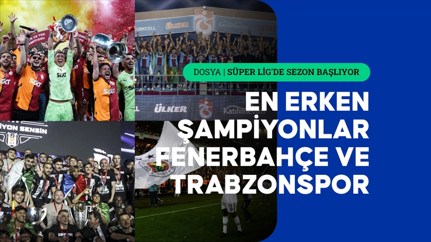 Ligde 67 sezonda 6 şampiyon çıktı