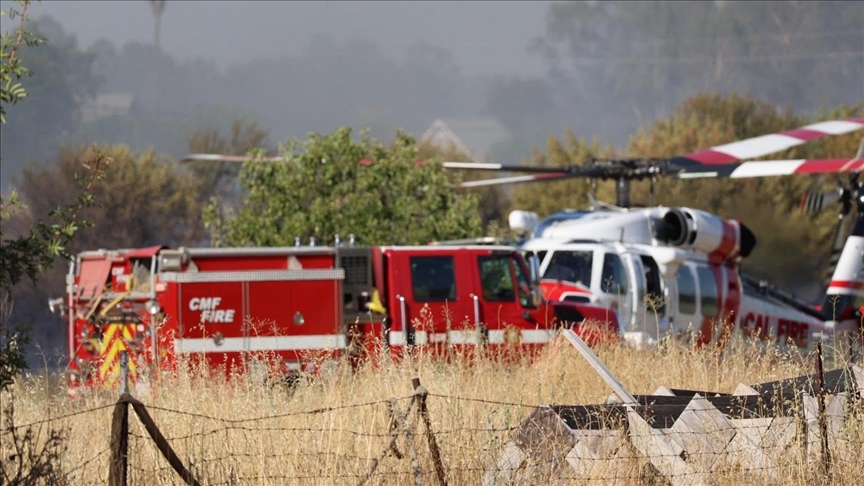 California fire has burned over 26,000 hectares with 3% containment