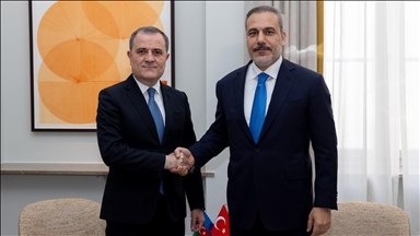 Turkish foreign minister, Azerbaijani counterpart discuss bilateral ties, regional issues