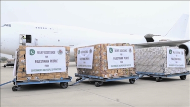 Pakistan dispatches 17th relief consignment for Gaza