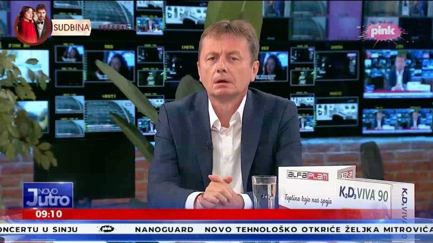 Srbijanskom ministru Glišiću pozlilo tokom gostovanja na televiziji