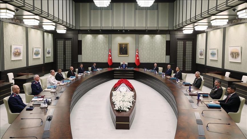 Civîna Şûreya Eskerî ya Bilind di serokatiya Serokomar Erdogan da dest pê kir