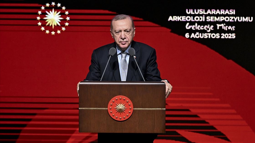 Cumhurbaşkanı Erdoğan: 2002'den bugüne 13 bin 291 tarihi eserin ana vatana iade edilmesini sağladık