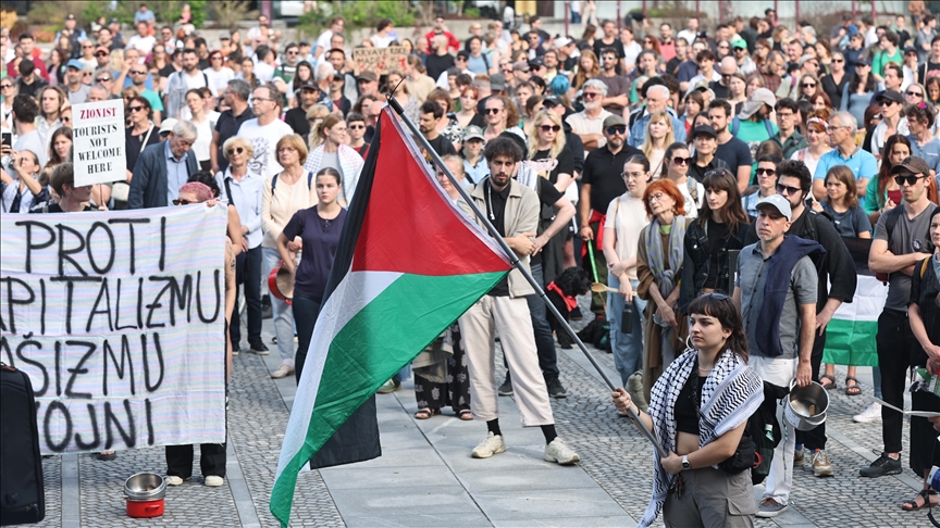 Ljubljana: Demonstranti zahtijevali hitnu akciju vlade kako bi se zaustavio genocid u Gazi