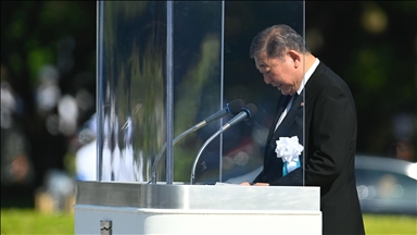 Japanese leaders press for world without nuclear weapons on Hiroshima anniversary