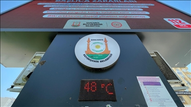 Li Şanliurfayê germahiya hewayê gihîşt 48 pileyan