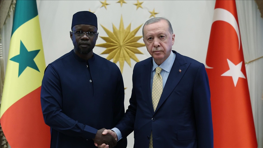 Presidenti turk Erdoğan pret në takim kryeministrin senegalez Sonko në Ankara