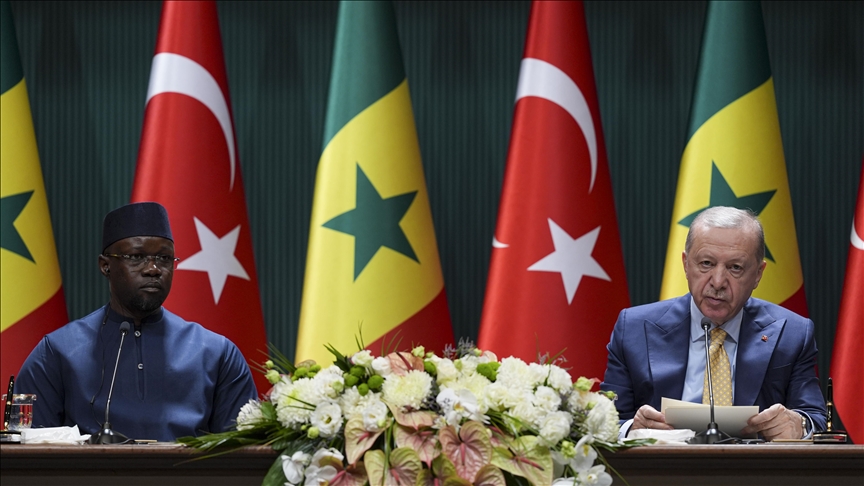 President Erdogan praises Senegal’s solidarity with Palestine as ‘example for many countries’