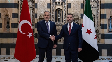 Turkish foreign minister reaffirms support for Syrian people’s will