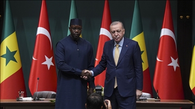 Presidenti Erdoğan vlerëson solidaritetin e Senegalit me Palestinën, e quan "shembull për shumë vende"