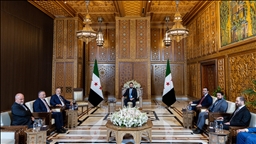 دیدار فیدان با الشرع در دمشق 