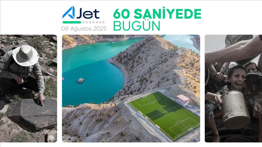 60 saniyede bugün (08 Ağustos 2025)