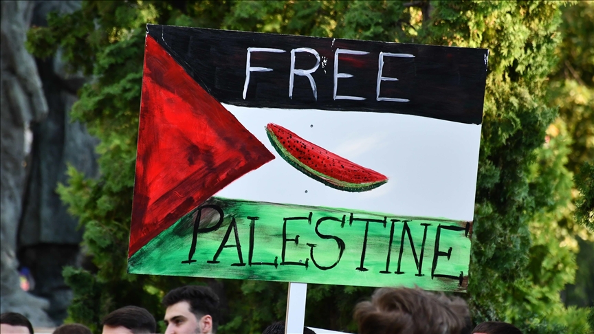 Në Shkup organizohet protestë në mbështetje të popullit palestinez