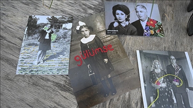 "Kimsesiz" fotoğraflar nakışla yeni hikayelere dönüşüyor