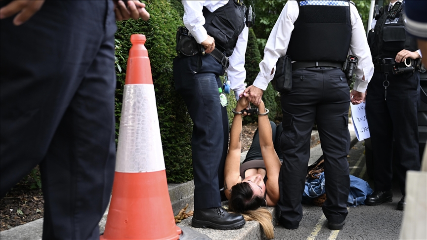 Des dizaines de personnes arrêtées à Londres lors d’un rassemblement de soutien à Palestine Action