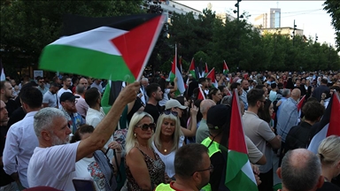 Во Приштина се одржа протест со поддршка за Палестина