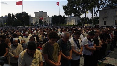 Thousands rally in Istanbul to protest Gaza genocide and starvation