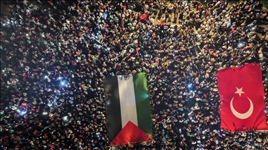 Istanbul : foule immense pour la marche de l’Espoir pour Gaza 