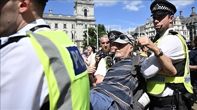 Oko 200 uhapšenih u Londonu tokom protesta podrške "Akciji za Palestinu"