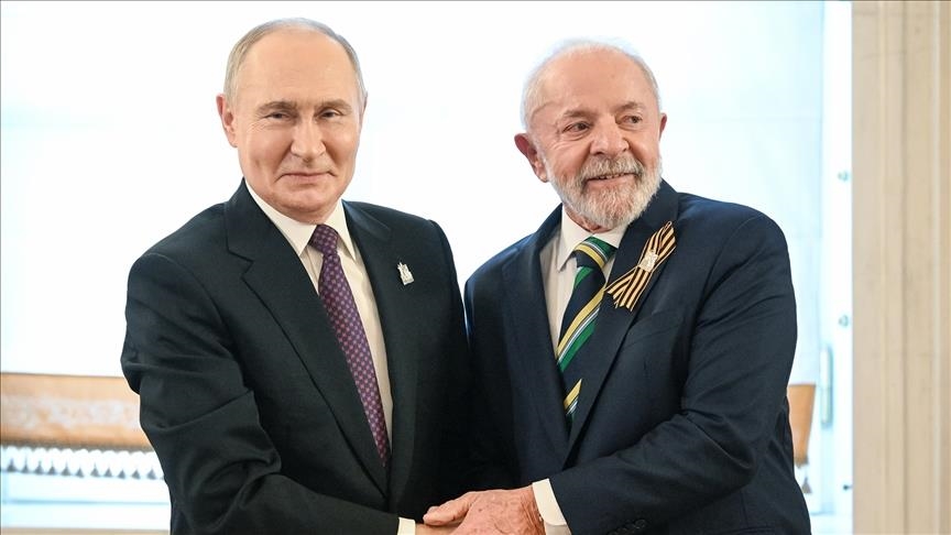 Russian, Brazilian presidents discuss Ukraine issue in phone call