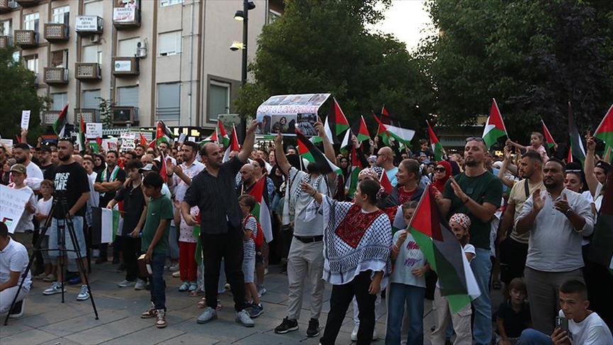 Na protestu u Prištini osuđeno nasilje i teror nad palestinskim narodom