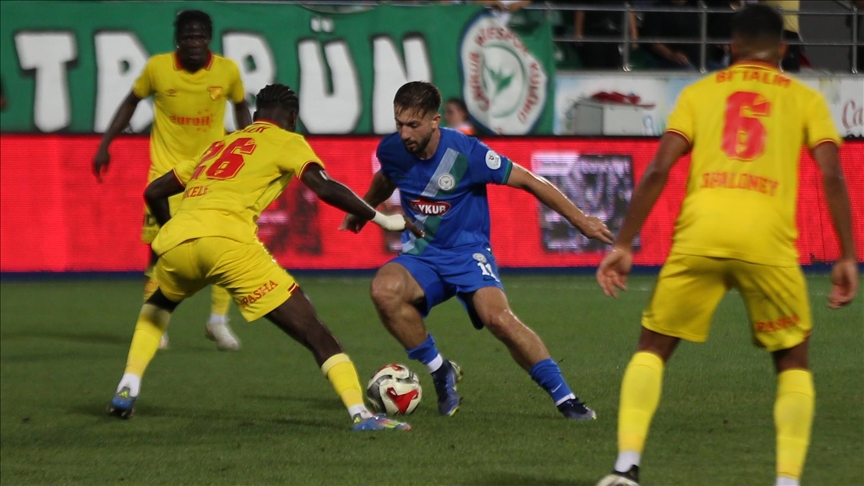 Göztepe, Çaykur Rizespor'u mağlup etti