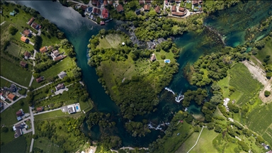 Golubić kod Bihaća: Otok u obliku srca na Uni privlači pažnju turista
