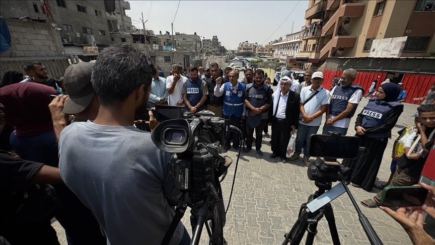 UN rights office condemns killing of 6 journalists by Israel in Gaza 