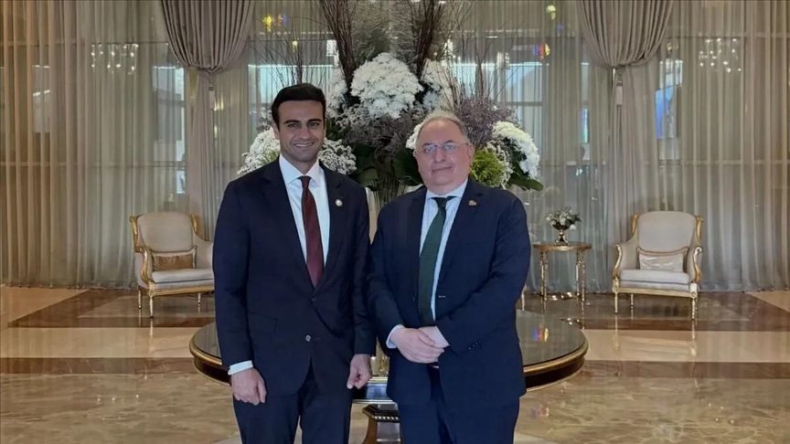 سوريا.. وزير المالية يبحث الإصلاحات الاقتصادية مع عضو كونغرس أمريكي