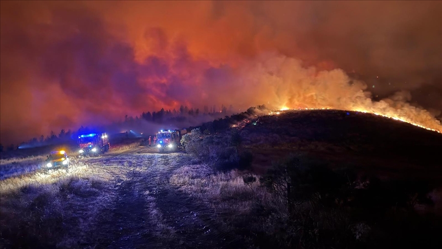 El norte de España lucha contra los incendios forestales más graves del año
