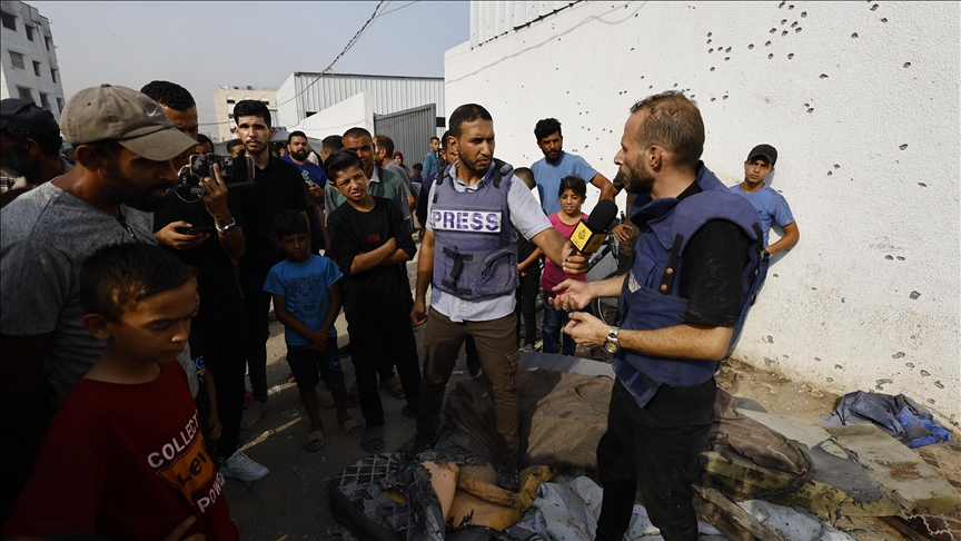 Israel killing journalists ‘desperate attempt to silence voices ahead of Gaza invasion’: Al Jazeera