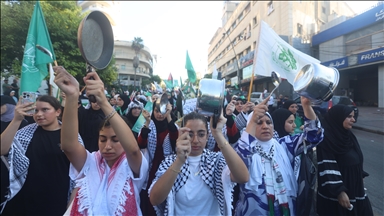 "يوم لغزة".. صيدا اللبنانية تتضامن مع الفلسطينيين ضد عدوان إسرائيل