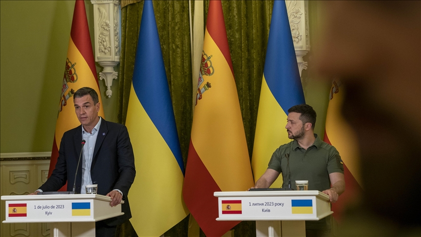 Sánchez: “El pueblo ucraniano cuenta con el apoyo de España y de la Unión Europea”