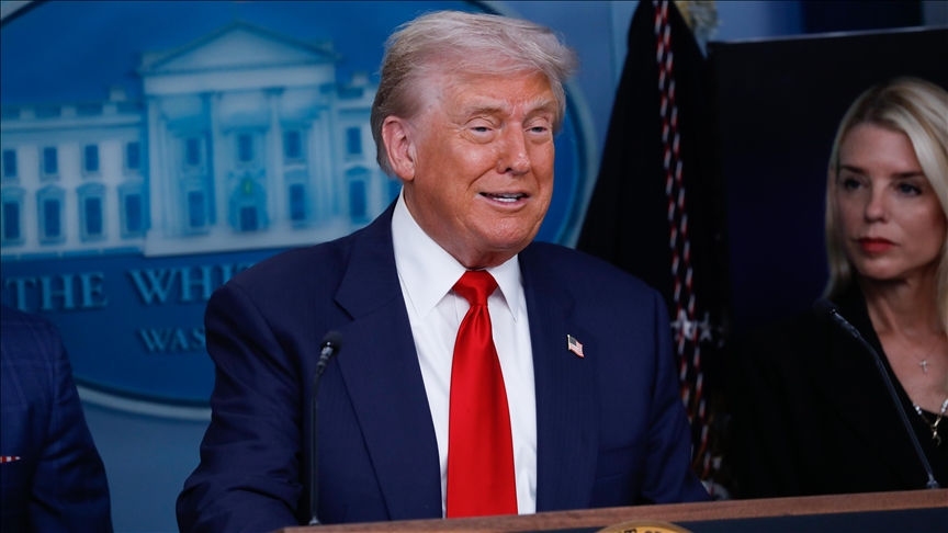 Trump says tariffs have not caused inflation for US after lower-than-expected inflation data