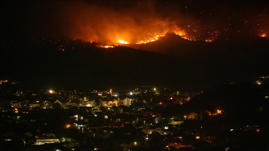 Karadağ'dan orman yangınlarına müdahale için uluslararası yardım talebi