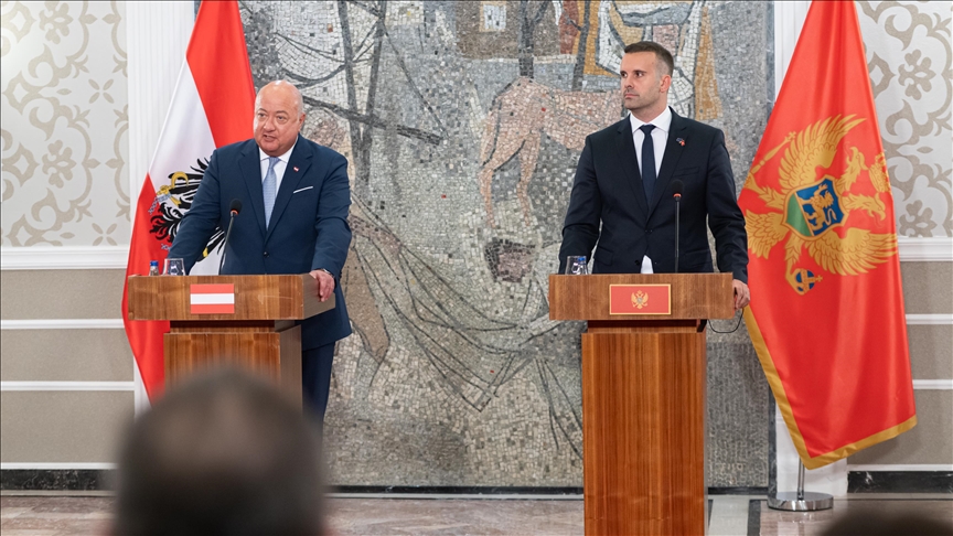 Austrijski kancelar u Podgorici podržao Crnu Goru na putu ka punopravnom članstvu u EU