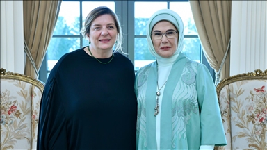 Emine Erdoğan, Gürcistan Cumhurbaşkanı Kavelashvili'nin eşiyle görüştü