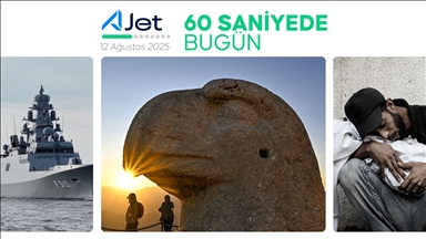 60 saniyede bugün (12 Ağustos 2025)