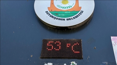 Li Şanliurfayê termomêtreyan 53 pile nîşan da