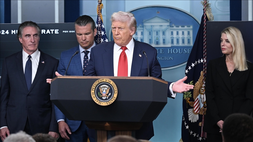 Trump criticizes media coverage ahead of meeting with Putin in Alaska