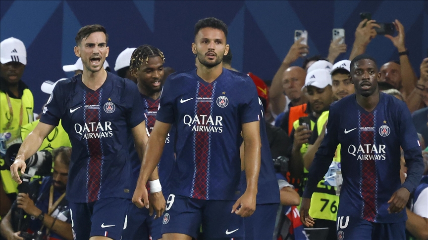 قدم.. باريس سان جيرمان يتوج بكأس السوبر الأوروبي للمرة الأولى