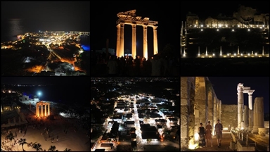 Gece müzeciliği Antalya'daki antik kentleri daha da canlandırdı
