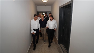 Hatay Kırıkhan'da afet konutları ve ticaret merkezlerinin yapımı sürüyor