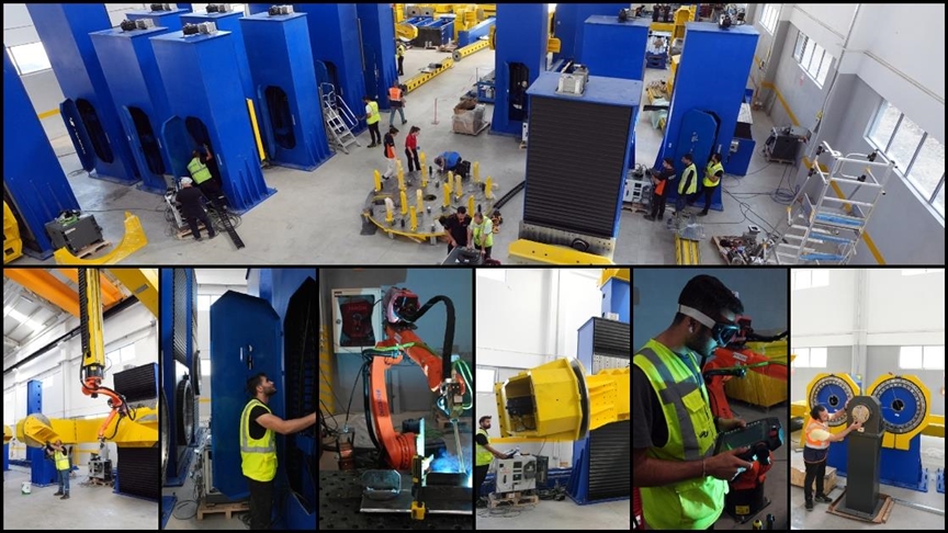 Robotlar savunma sanayisi için çalışıyor