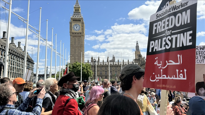 UK protesters plan mass rally against ban on Palestine Action